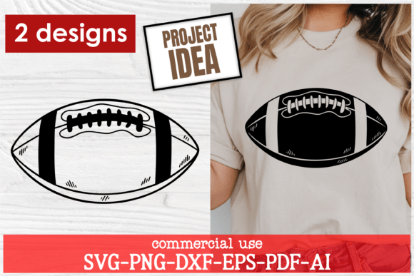 American Football Ball SVG, PNG, DXF Review