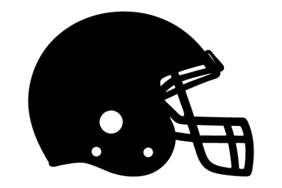 American Football Helmet SVG for Graphics and Crafts