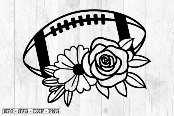 Floral Football SVG: Graphics & Crafts Review