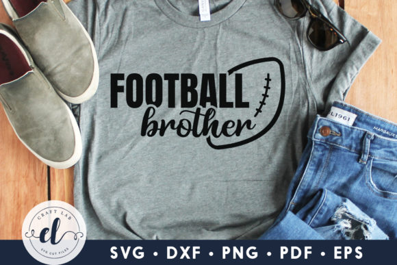 Football Brother SVG: Graphics for Crafts & Blogs