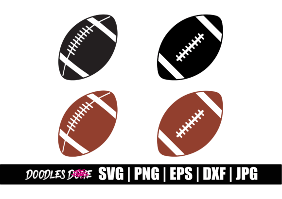 Football Bundle SVG for Graphics and Crafts