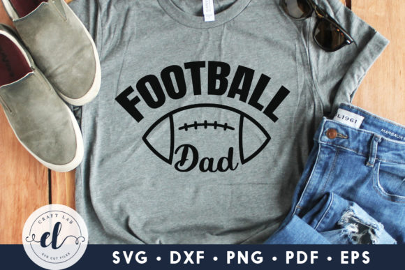 Football Dad SVG: Graphics for Crafts