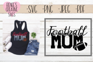 Football Mom Sports Graphics for Crafts