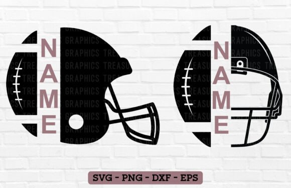 Football Monogram Graphics for Crafts