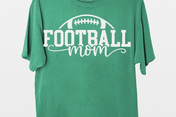 Football & Soccer Ball Mom Graphics for Crafts