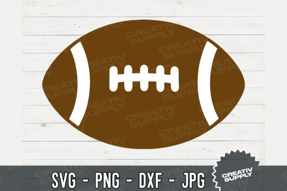 Football SVG for Crafts and Graphics