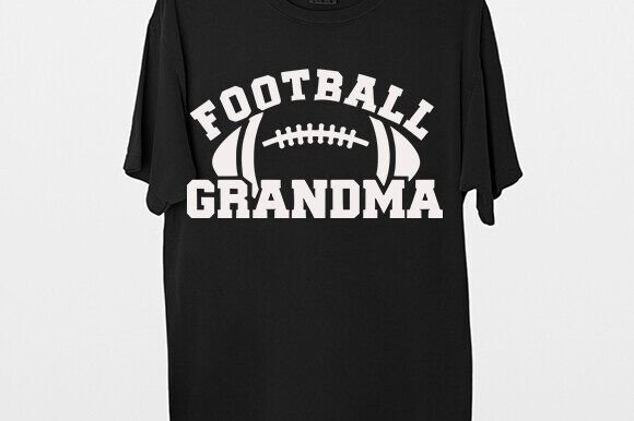 Football Svg, Grandma Football Svg: Graphics & Crafts
