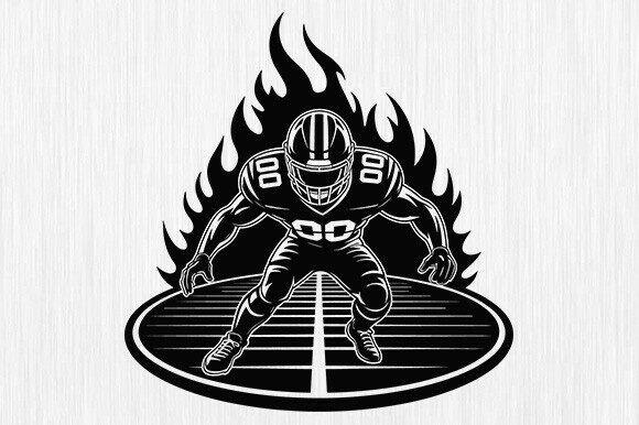 Football Svg Graphics for Crafts
