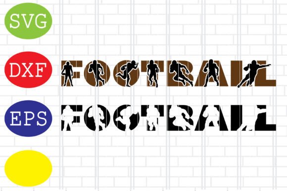 Football Text with Players Svg: A Designer Review