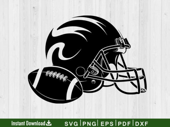 Funny Gift Football Helmet SVG Vector for Crafts