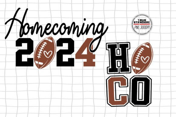 Homecoming 2024 Graphics for Crafts
