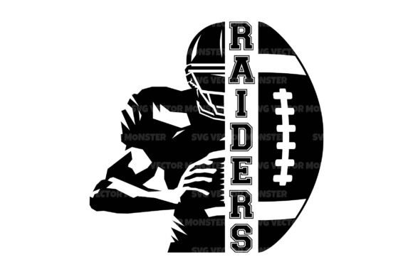 Raiders Football Svg Png for Crafts and Graphics